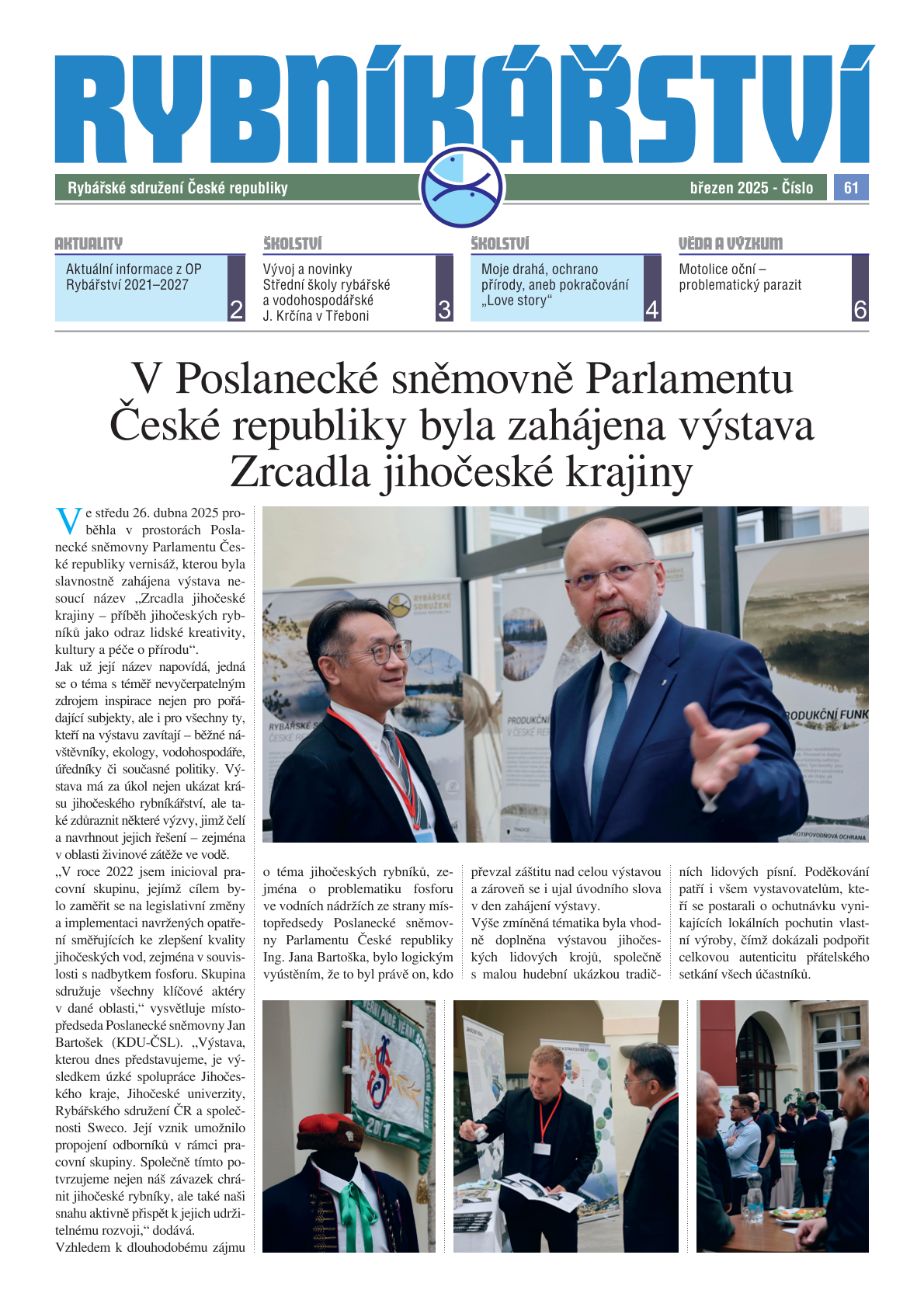 Rybníkářství 61. číslo, březen 2025
